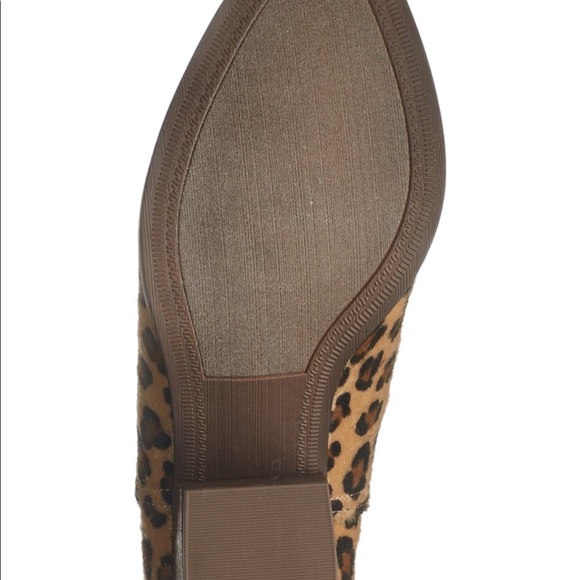 🌹🌹NWT Size 9.5 Women’s Booties Cognac Leopard - Picture 4 of 5